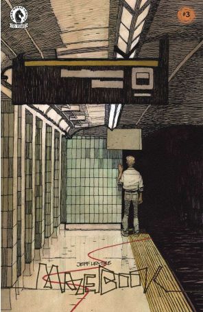 Mazebook 3B published by Dark Horse with cover art by Gabriel Hernandez Walta