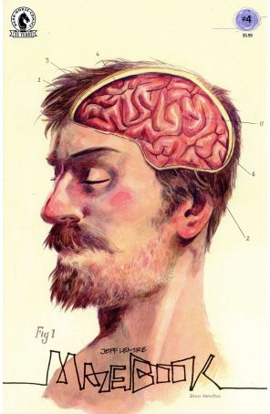 Mazebook 4B published by Dark Horse with cover art by Dean Ormston