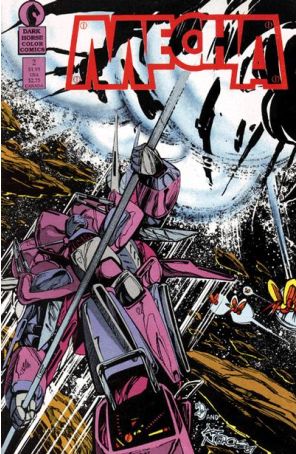 Mecha 2 published by Dark Horse with cover art by Harrison Fong