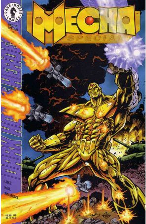 Mecha Special 1 published by Dark Horse with cover art by Chris Warner