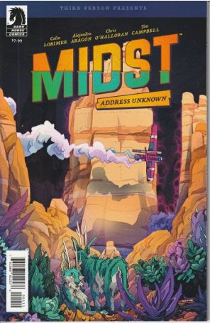 Midst: Address Unknown 1 published by Dark Horse with cover art by Will Kirkby
