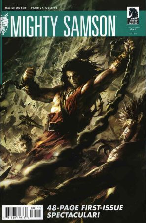Mighty Samson (2nd Series) 1 published by Dark Horse with cover art by Raymond Swanland