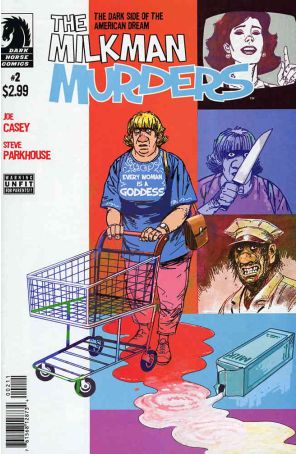 Milkman Murders 2 published by Dark Horse with cover art by Steve Parkhouse