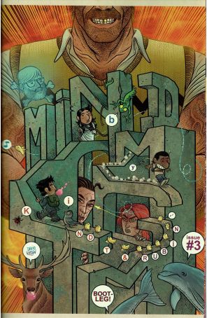 Mind MGMT: Bootleg 3A published by Dark Horse with cover art by David Rubin