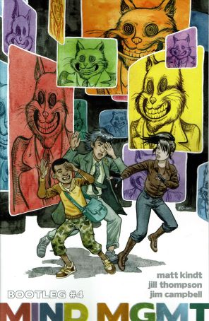 Mind MGMT: Bootleg 4A published by Dark Horse with cover art by Jill Thompson