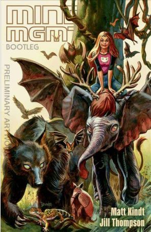 Mind MGMT: Bootleg 4B published by Dark Horse with cover art by Daniel Brereton