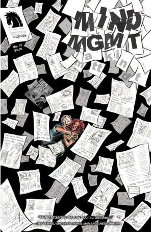 Mind MGMT 12 published by Dark Horse with cover art by Matt Kindt