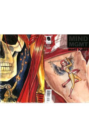 Mind MGMT 23 published by Dark Horse with cover art by Matt Kindt
