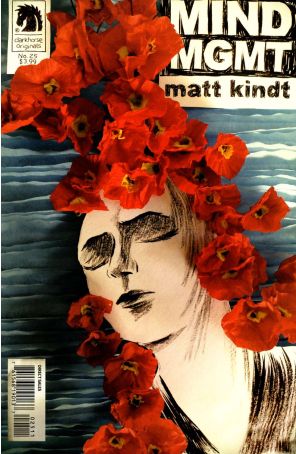 Mind MGMT 25 published by Dark Horse with cover art by Matt Kindt