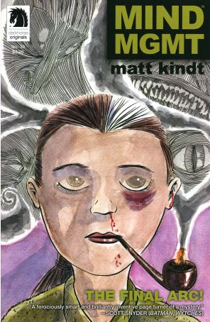 Mind MGMT 33 published by Dark Horse with cover art by Matt Kindt