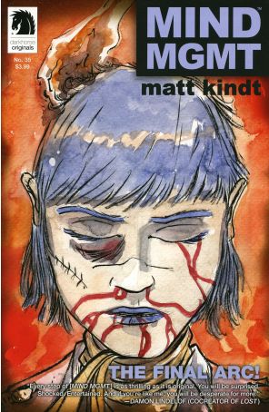 Mind MGMT 35 published by Dark Horse with cover art by Matt Kindt