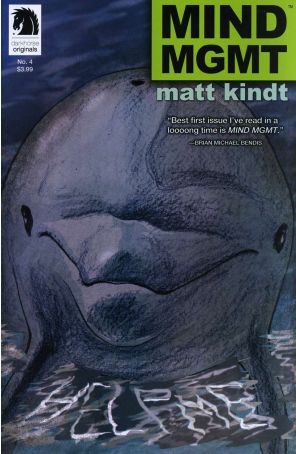 Mind MGMT 4 published by Dark Horse with cover art by Matt Kindt