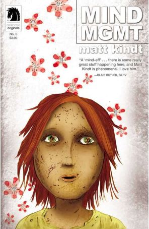 Mind MGMT 6 published by Dark Horse with cover art by Matt Kindt