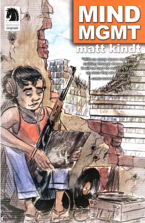 Mind MGMT 9 published by Dark Horse with cover art by Matt Kindt