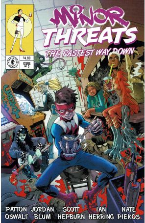 Minor Threats: The Fastest Way Down 2A published by Dark Horse with cover art by Scott Hepburn