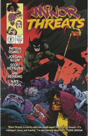 Minor Threats 2A published by Dark Horse with cover art by Scott Hepburn