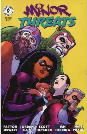 Minor Threats 3B published by Dark Horse with cover art by Kevin Maguire