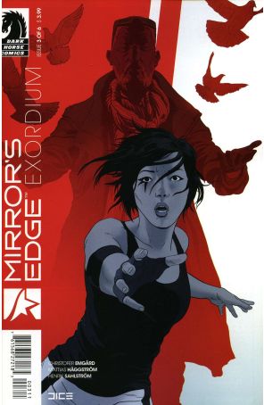 Mirror's Edge: Exordium 3 published by Dark Horse with cover art by Robert Sammelin