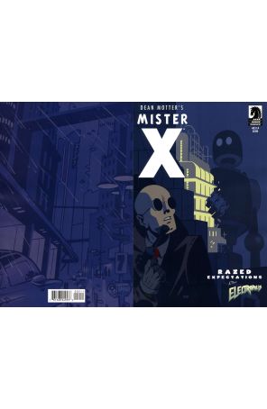 Mister X: Razed 2 published by Dark Horse with cover art by Dean Motter