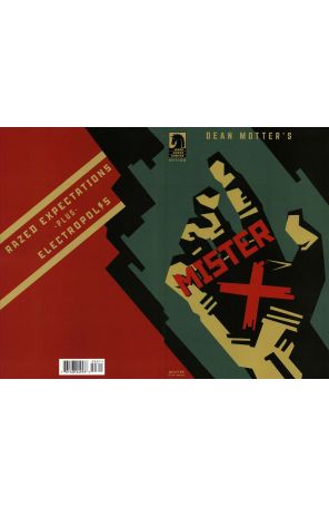 Mister X: Razed 3 published by Dark Horse with cover art by Dean Motter