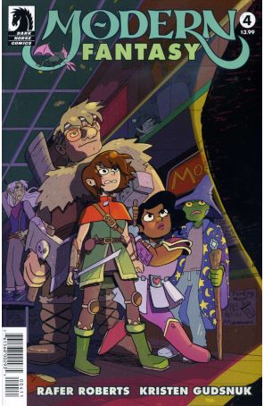 Modern Fantasy 4 published by Dark Horse with cover art by Kristen Gudsnuk