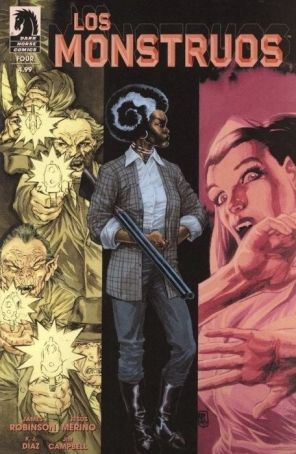 Monstruos, Los 4 published by Dark Horse with cover art by Jesus Merino