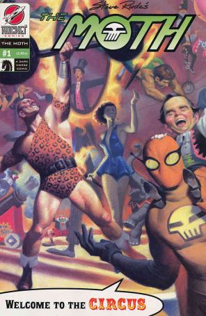 The Moth 1 published by Dark Horse with cover art by Steve Rude