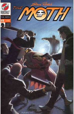 The Moth 3 published by Dark Horse with cover art by Steve Rude