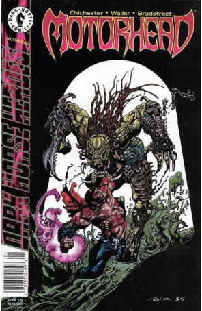 Motorhead 1 (Newsstand) published by Dark Horse with cover art by Simon Bisley