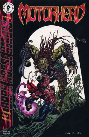 Motorhead 1 published by Dark Horse with cover art by Simon Bisley