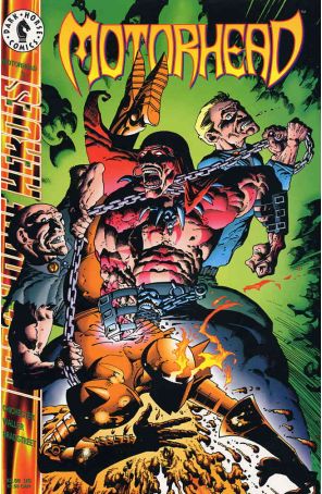Motorhead 3 published by Dark Horse with cover art by Simon Bisley