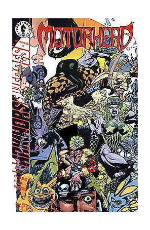 Motorhead 4 published by Dark Horse with cover art by Simon Bisley