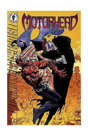 Motorhead 5 published by Dark Horse with cover art by Simon Bisley