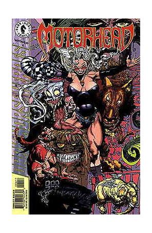 Motorhead 6 published by Dark Horse with cover art by Simon Bisley