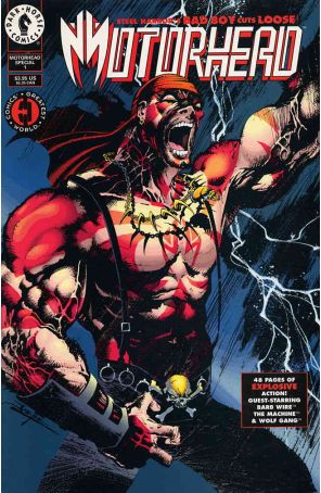 Motorhead Special 1 published by Dark Horse with cover art by Jae Lee