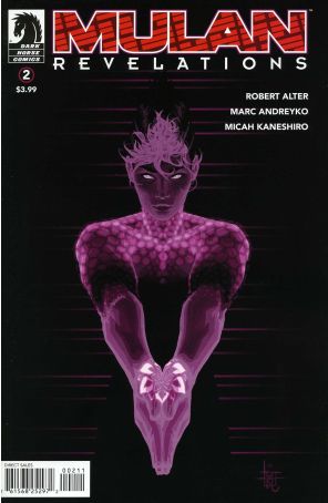 Mulan: Revelations 2 published by Dark Horse with cover art by Micah Kaneshiro