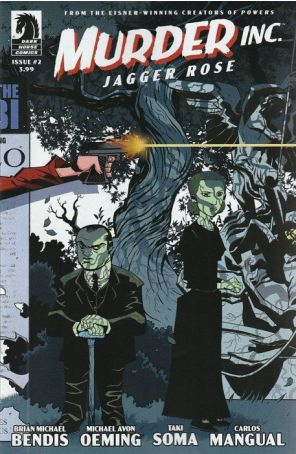 Murder Inc.: Jagger Rose 2 published by Dark Horse with cover art by Michael Avon Oeming