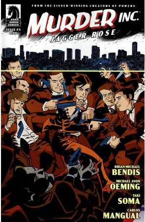 Murder Inc.: Jagger Rose 5 published by Dark Horse with cover art by Michael Avon Oeming