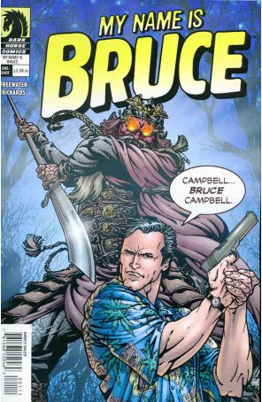My Name is Bruce 1 published by Dark Horse with cover art by Bart Sears