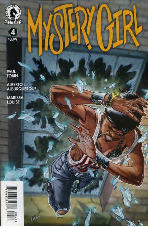 Mystery Girl 4 published by Dark Horse with cover art by Alberto Alburquerque