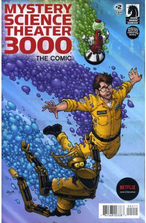 Mystery Science Theater 3000 The Comic 2A published by Dark Horse with cover art by Todd Nauck