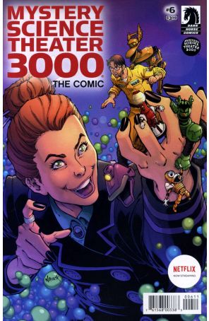 Mystery Science Theater 3000 The Comic 6A published by Dark Horse with cover art by Todd Nauck