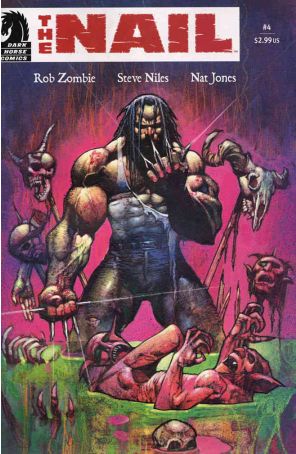 The Nail 4 published by Dark Horse with cover art by Simon Bisley