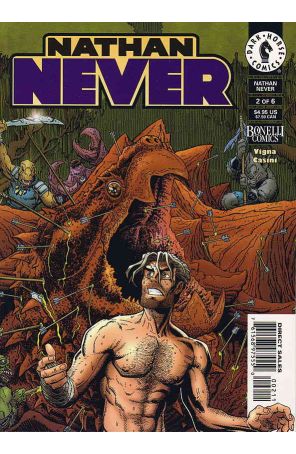 Nathan Never 2 published by Dark Horse with cover art by Arthur Adams