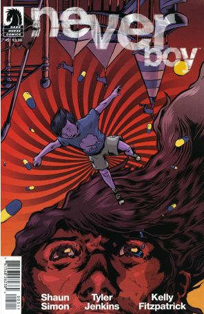 Neverboy 5 published by Dark Horse with cover art by Conor Nolan