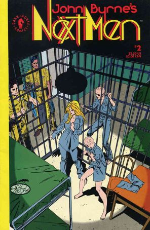 Next Men (John Byrne's) 2 published by Dark Horse with cover art by John Byrne