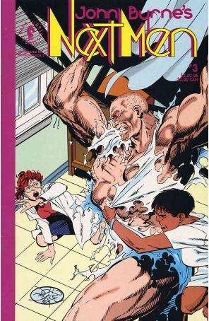 Next Men (John Byrne's) 3 published by Dark Horse with cover art by John Byrne