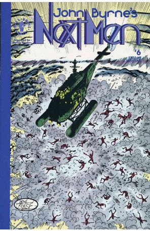 Next Men (John Byrne's) 6 published by Dark Horse with cover art by John Byrne