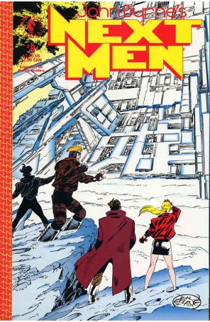 Next Men (John Byrne's) 8 published by Dark Horse with cover art by John Byrne