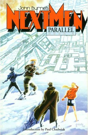 Next Men (John Byrne's) TPB 2 published by Dark Horse with cover art by Gary Cody